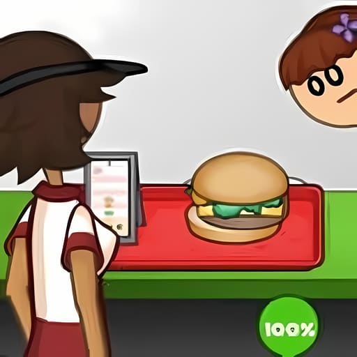 Papa's Burgeria - Play Now 🕹️ Online Games on
