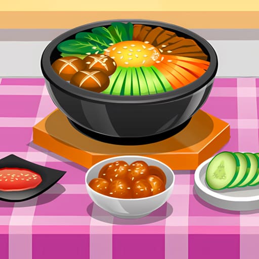 Cooking Korean Lesson 🕹️ Jogue no Jogos123