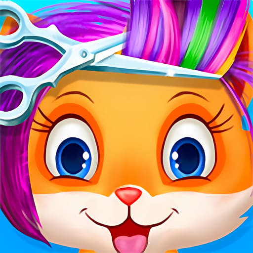Funny Kitty Haircut - Play Now 🕹️ Online Games on 
